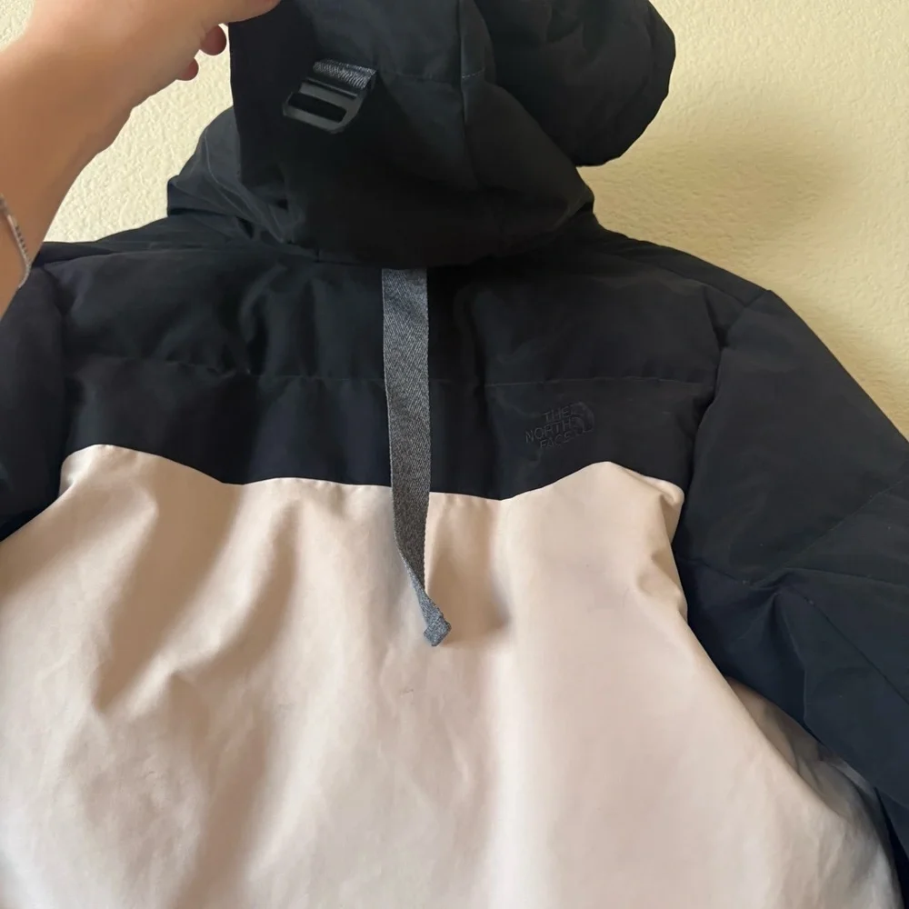 The North Face Women's Pallie Down Waterproof Ski Jacket In Morning Pink M - Picture 5 of 6
